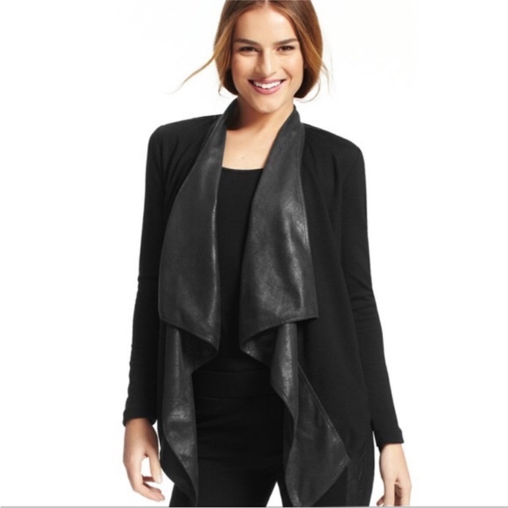 Cabi Black Owens Drape Style‎ Jacket